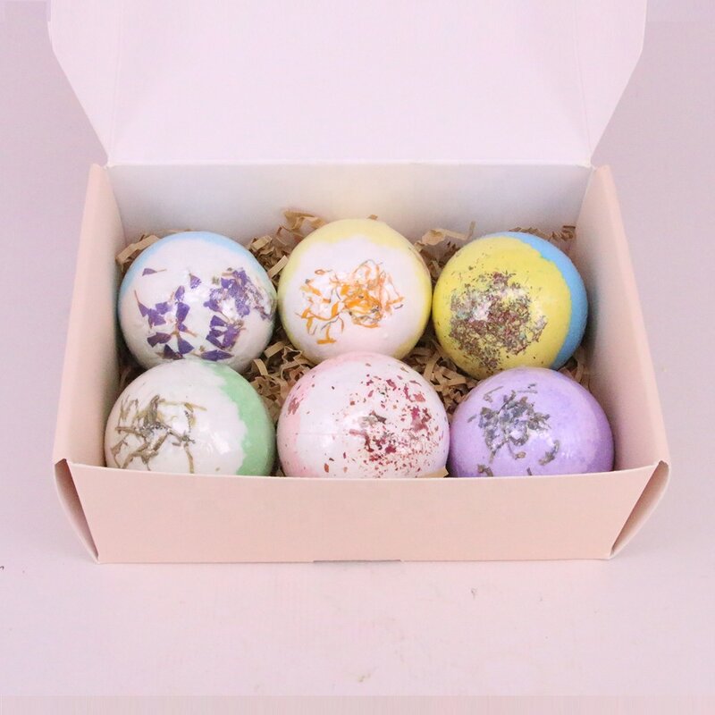 Bath Bombs Set - Manufacturer - Natural Organic - Kids Moisturizing - Hotel Home Spa Use