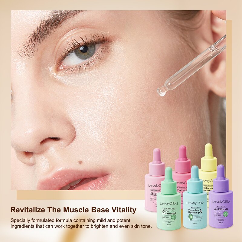 Skin Care Set - Manufacturer - Moisturizing Facial - Collagen Anti-Aging - Essence Liquid - Face Target