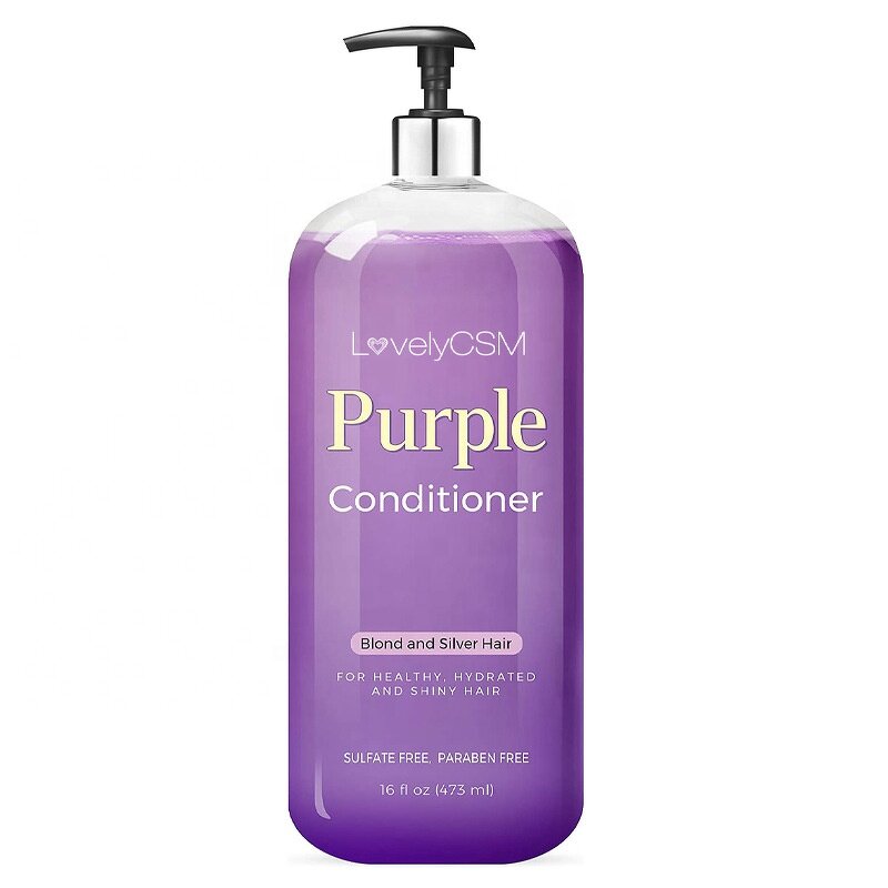Shampoo - Manufacturer - OEM OBM - Sulfate Free - Paraben Free - Purple Silver Blonde Hair