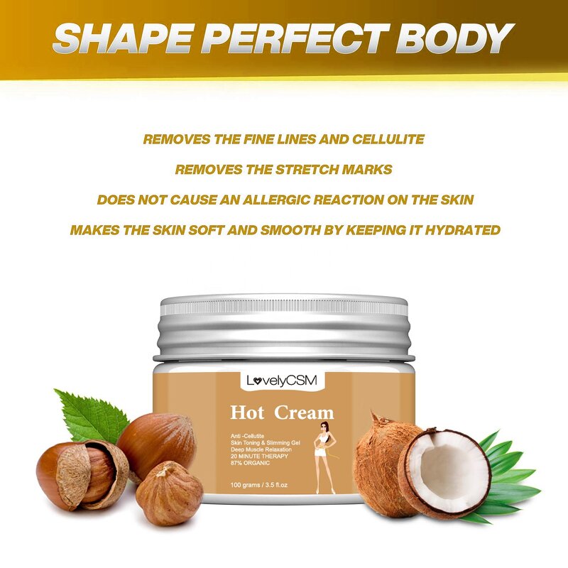 Slimming Cream - Manufacturer - Private Label - Natural Slimming - Anti Cellulite - Arms Whip Stomach
