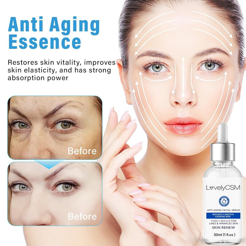 Essence Liquid - Manufacturer - 30ml - Anti-Aging Whitening - Moisturizer - Face Anti-wrinkle