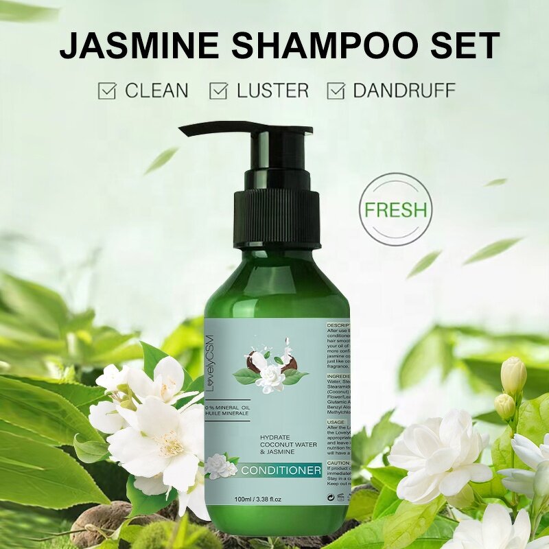 Hair Care Set - Manufacturer - Private Label - Nourishing Thickening - Anti-Dandruff - Jasmine Coconut
