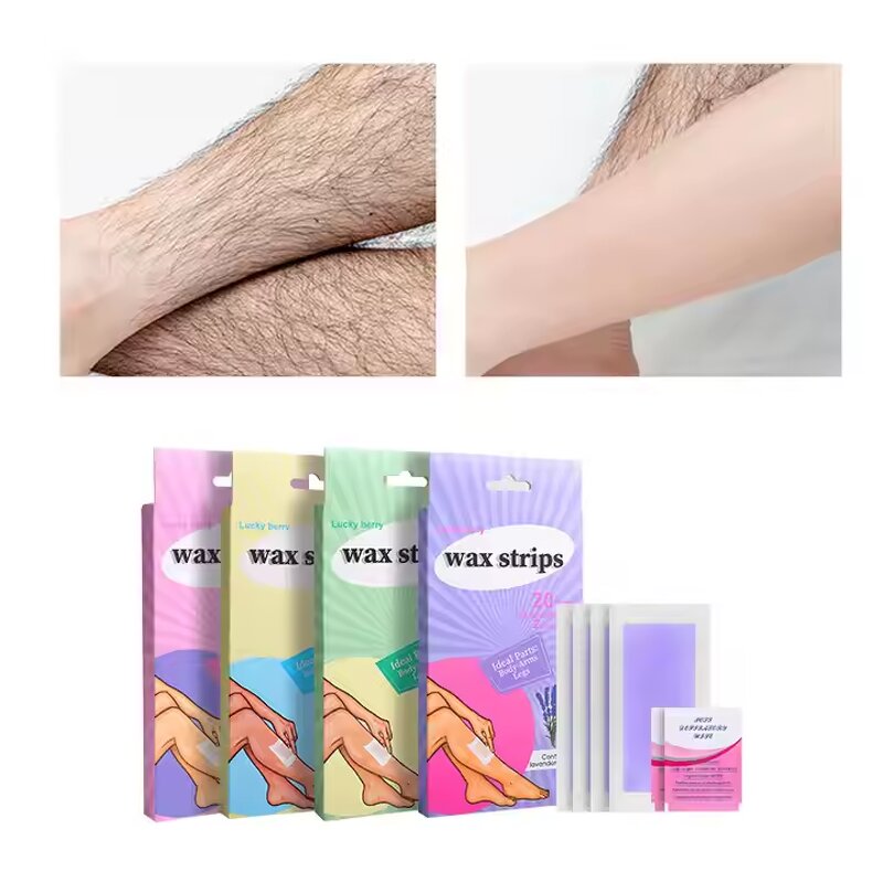 Wax Strip - Manufacturer - OEM Private Brand - Fast Effective - Body Facial Hair Removal - Female Leg Armpit