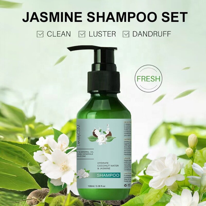 Hair Care Set - Manufacturer - Wholesale OEM - Nourishing Thickening - Damaged Hair - Jasmine Coconut Protein