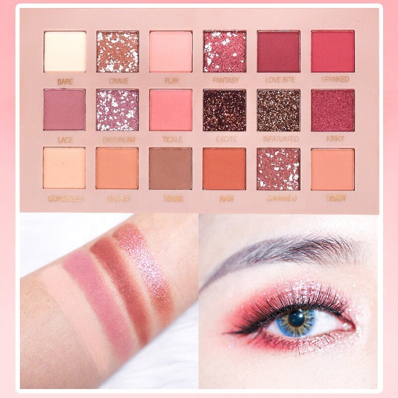 Eye Shadow - Manufacturer - Kim Hyun-a Style - High Pigment - Glitter Shimmer - Korean Makeup