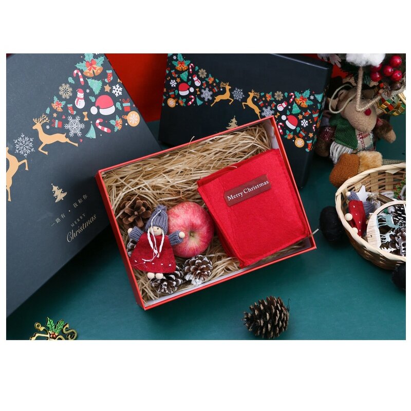 Gift Box - Manufacturer - Recyclable Cardboard - Santa Claus Decoration - Matt Lamination Storage