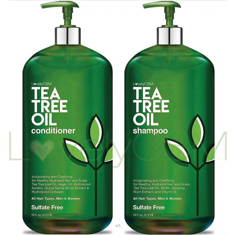 Shampoo Conditioner - Manufacturer - OEM Anti Hair Loss - Clear Aloe Peppermint - Tea Tree Oil Control