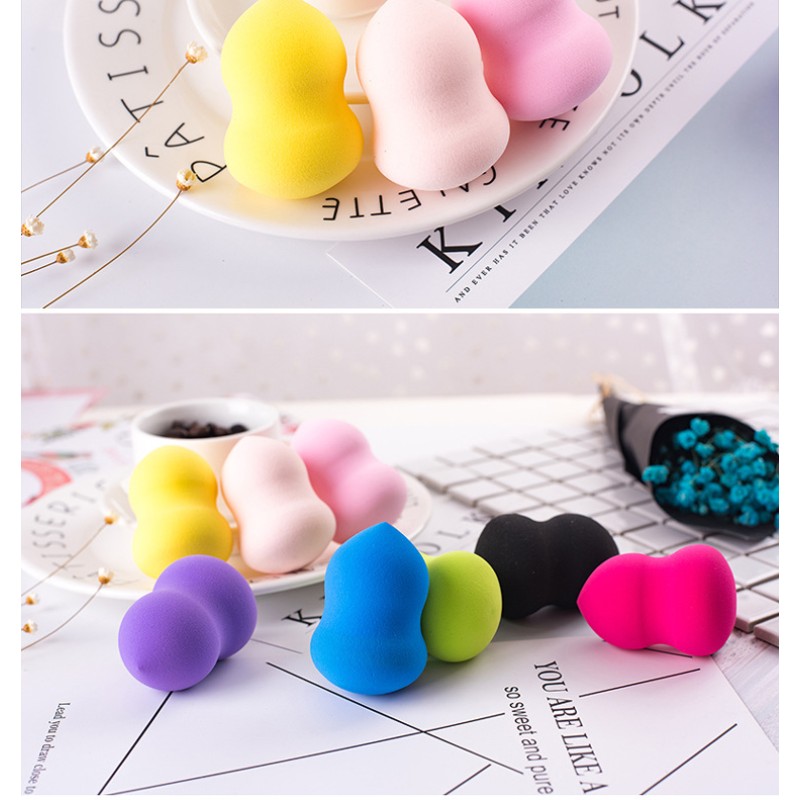 Large Puff Manufacturer - OEM 18 Colors Free Beauty Sponge Makeup Applicator