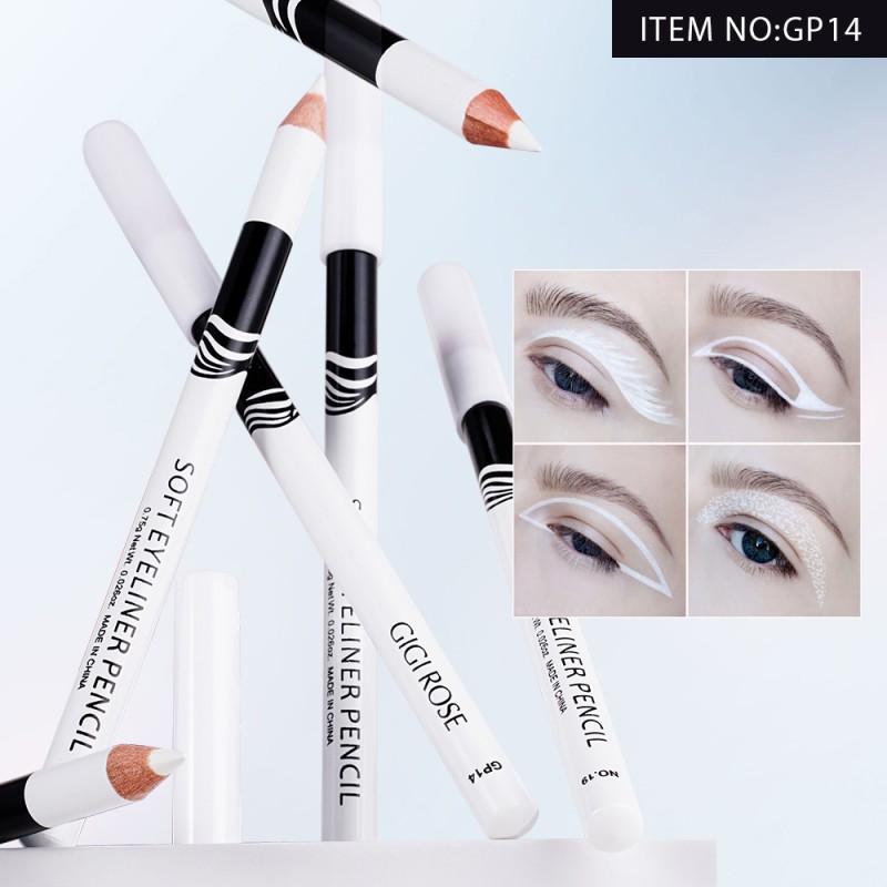 Makeup Pencil Factory - OEM 12 Pcs/box Silky Wood Soft Eyeliner Highlight