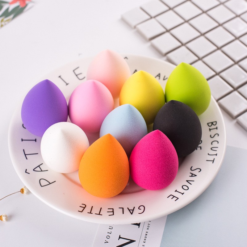 Large Puff Manufacturer - OEM 18 Colors Free Beauty Sponge Makeup Applicator