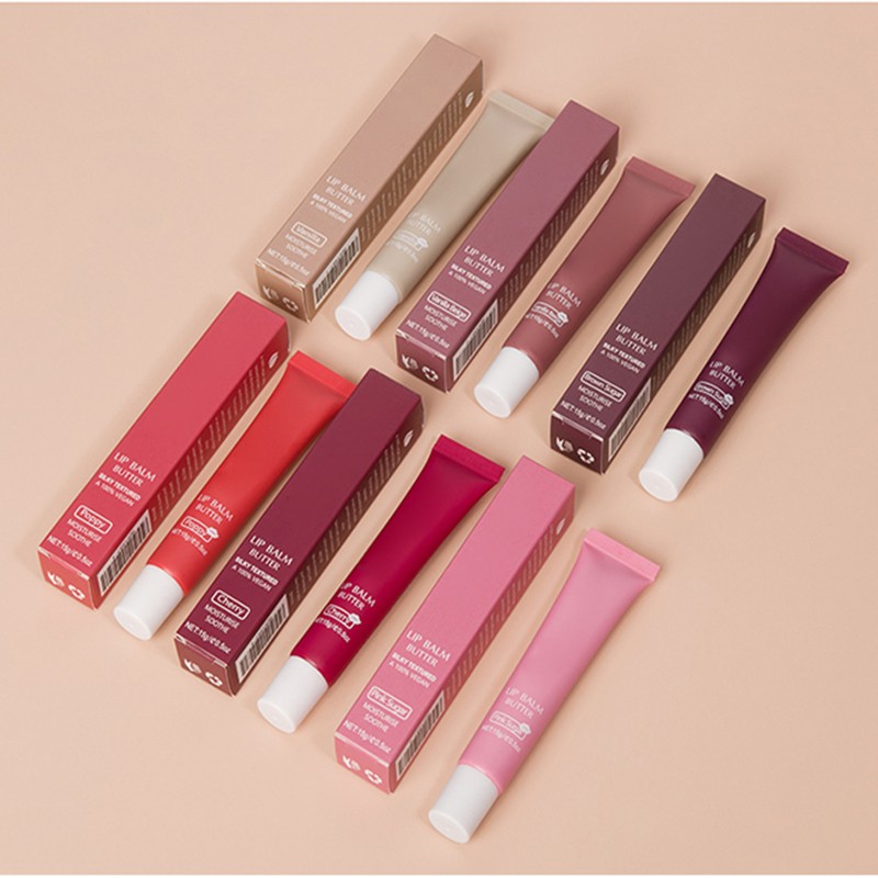 Lip Balm Packaging Factory - OEM Natural Nourishing Mineral Lip Butter Gel