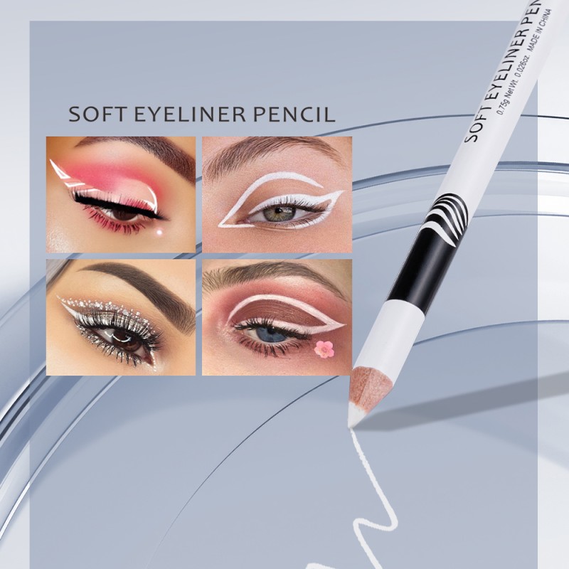 Makeup Pencil Factory - OEM 12 Pcs/box Silky Wood Soft Eyeliner Highlight