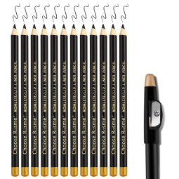Eyebrow Pencil Set Manufacturer - Private Label Matte Waterproof Wooden Pencil