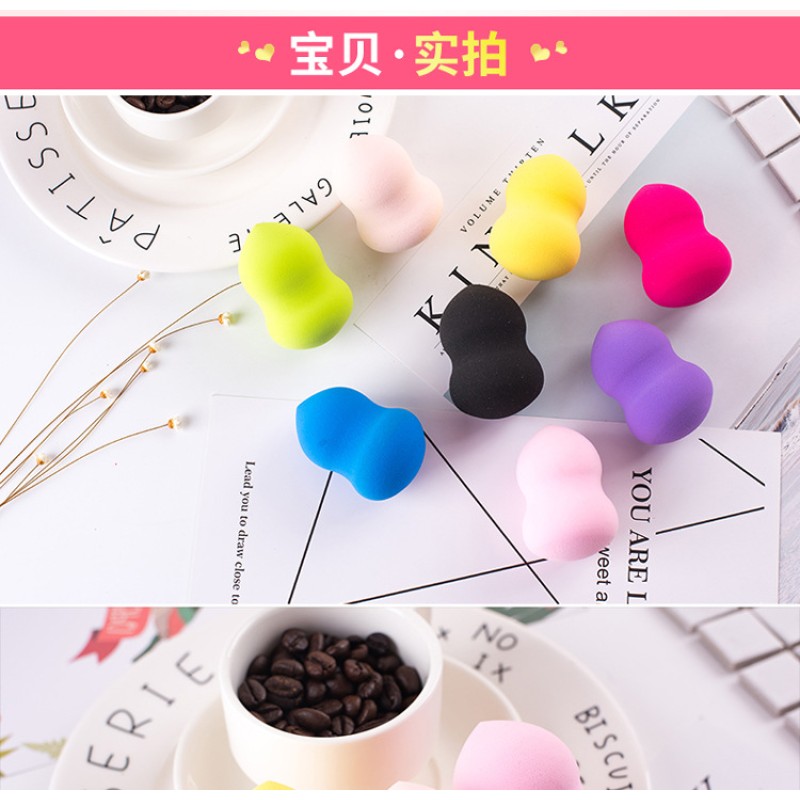 Large Puff Manufacturer - OEM 18 Colors Free Beauty Sponge Makeup Applicator