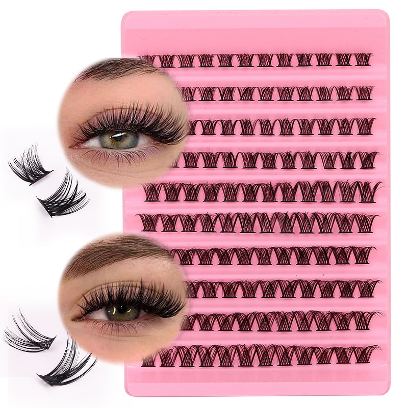 DIY False Eyelashes Supplier - OEM Segment Self Grafting 10 Rows 3D Mix
