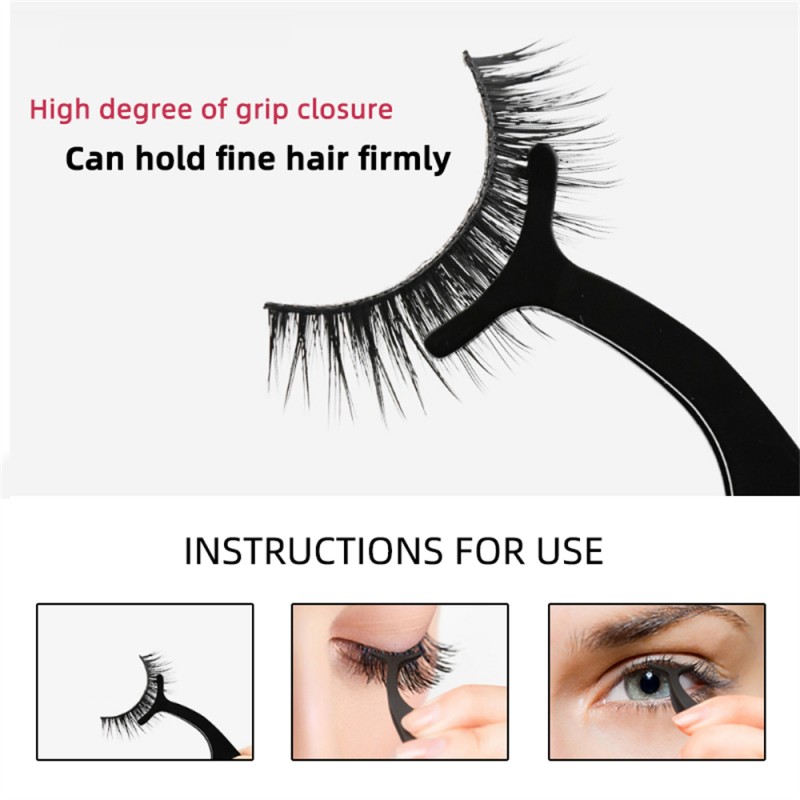 Magnetic Synthetic Eyelashes Manufacturer - OEM Handmade 3-Pairs Self-Adhesive Glue-Free