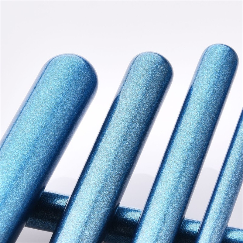 Makeup Brush Set Supplier - OEM 14pcs Sapphire Blue Professional Blush Kit