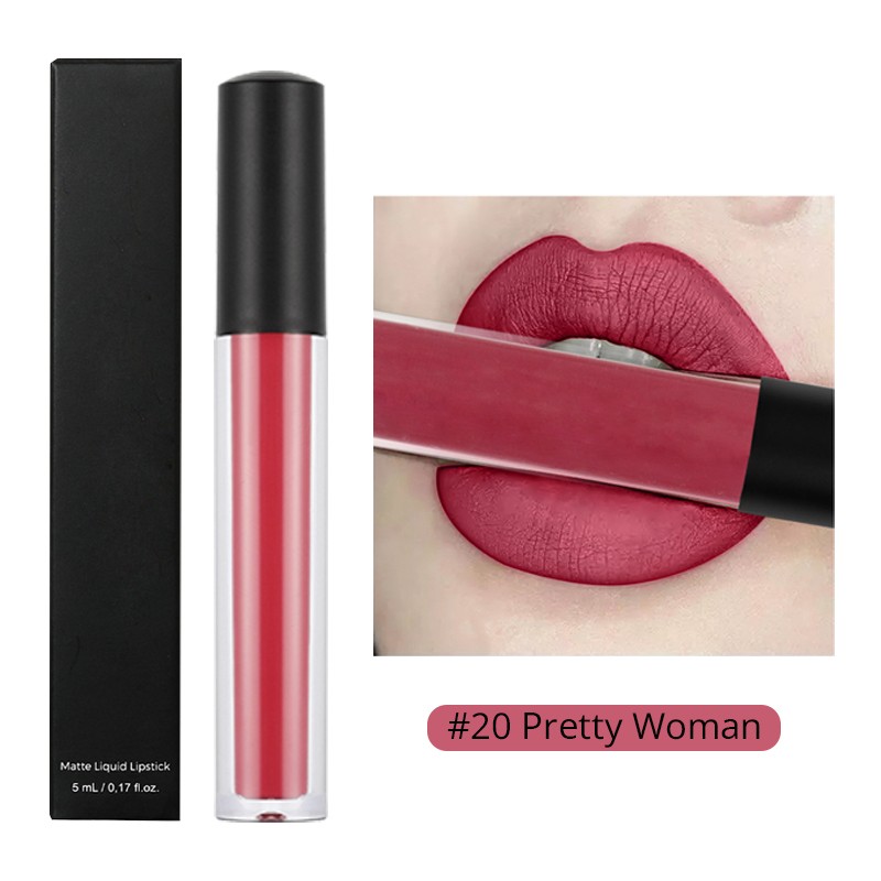 Liquid Lipstick Supplier - OEM Long-lasting Matte Waterproof Multi-Color Gel