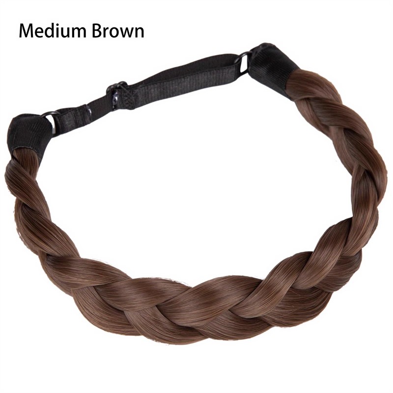 Braided Hair Bands Factory - OEM High-Temperature Silk Adjustable Natural Braids
