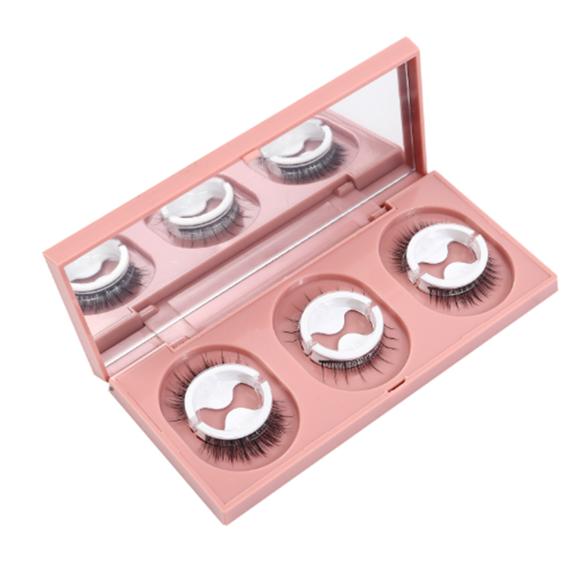 Full Strip Eyelashes Factory - OEM 3 Pairs/Box Ultra-fine Black Terrier Curling