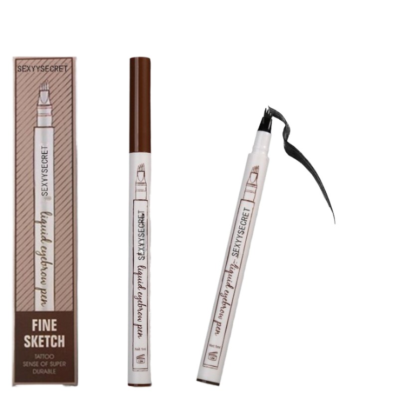 Microblading Fork Supplier - OEM Multi Colors 4 Head Waterproof Brow Pencil