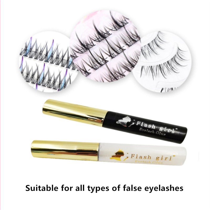 Speed-Drying Glue Factory - OEM Clear White Black Waterproof Eyelash Adhesive