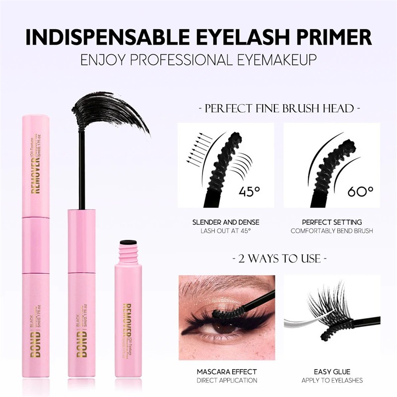 Eyelash Grafting Remover Supplier - OEM Double-Ended Segmented Glue Removal Solution