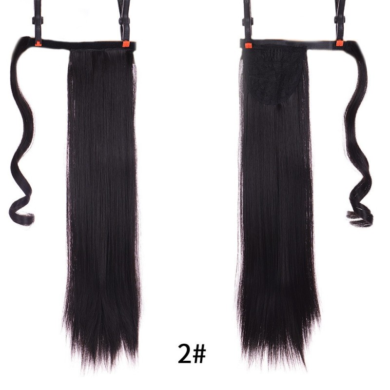 Ponytail Wigs Factory - OEM Short Straight Claw Clip Soft Braiding Extensions