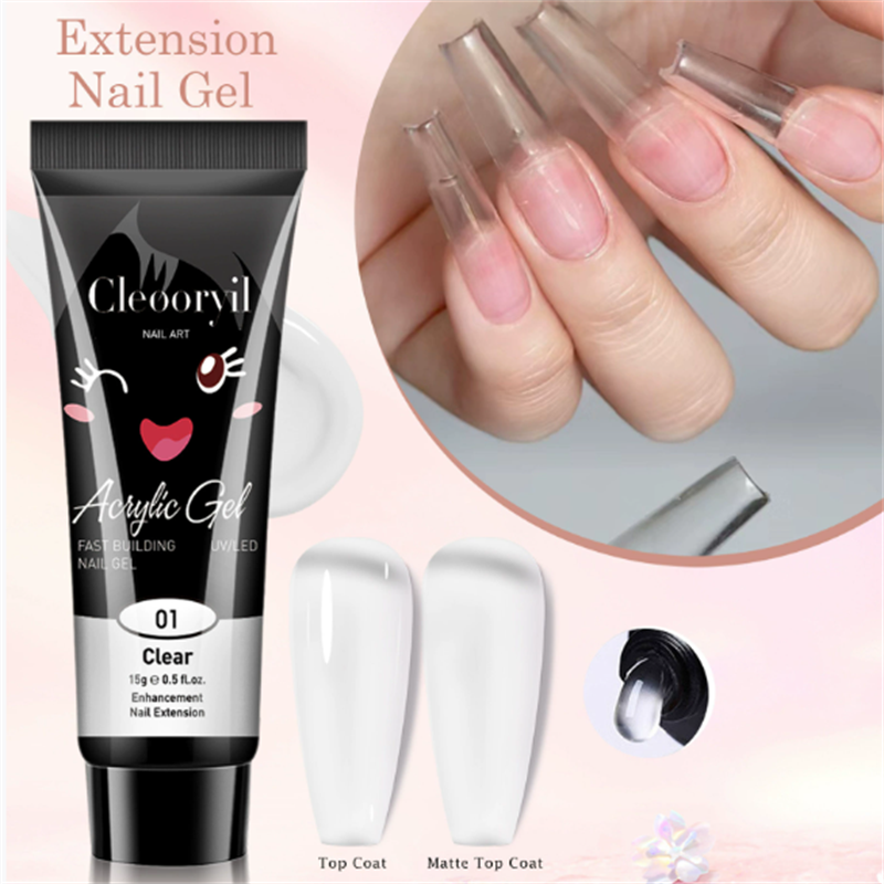 Nail Extension Glue Manufacturer - OEM 12-Color Quick Crystal Light Therapy Glitter