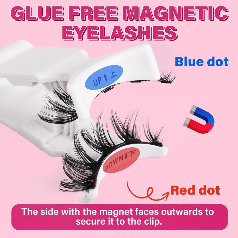 European Magnetic Eyelashes Factory - OEM Lightweight Reusable Fur Soft Natural