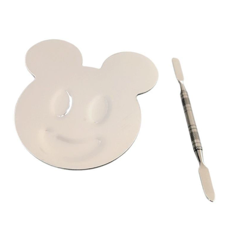 Makeup Palette Factory - OEM High Hardness Square Stainless Steel Mixing Palette