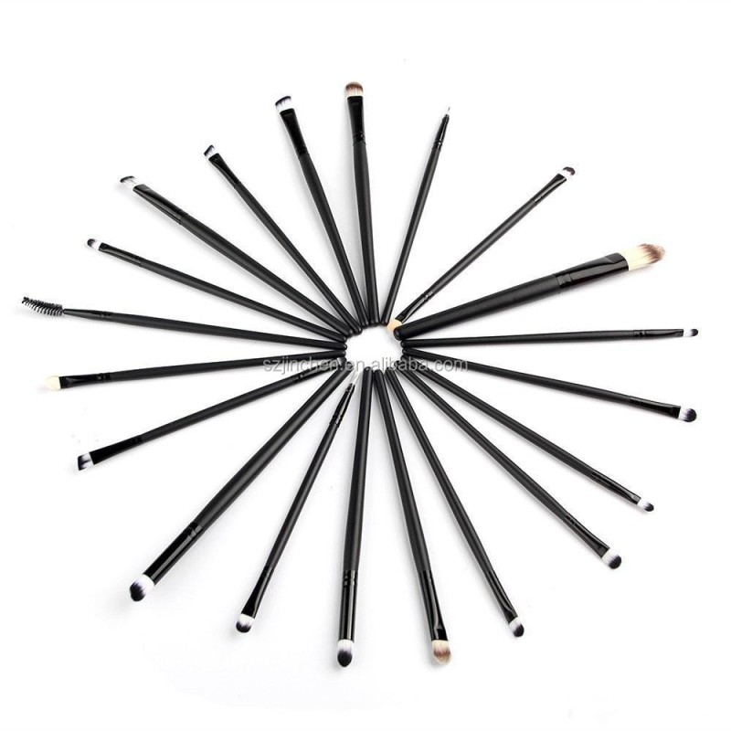 Fan Brush Set Supplier - OEM 20pcs Bi-Color Gradient Non-Floating Professional