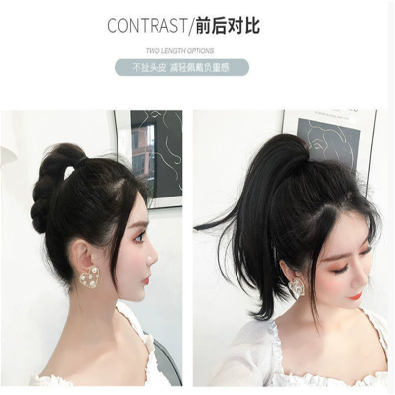 Short Straight Wig Supplier - OEM Soft Ponytail Braiding Hair Clip Extensions