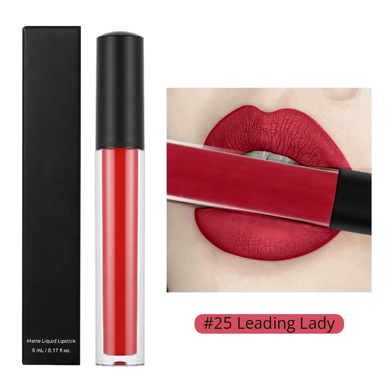 Liquid Lipstick Supplier - OEM Long-lasting Matte Waterproof Multi-Color Gel