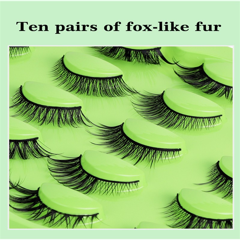 Foxlike Eyelashes Manufacturer - OEM C-Curl Stereo Warping Synthetic Hair