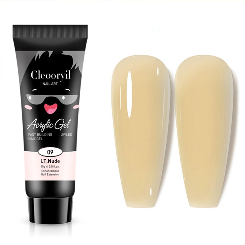 UV Curing Gel Supplier - OEM Solid Paper-free Base Quick Extension 15ml