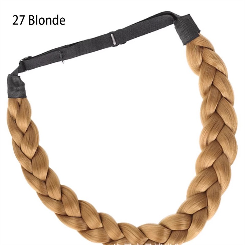 Silk Braided Bands Manufacturer - OEM Soft Adjustable Twisted Braids Headwear