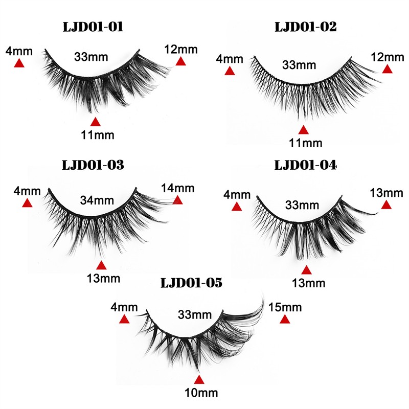Foxlike Fur Eyelashes Manufacturer - OEM D-Curl Stereo Warping All Eye Types