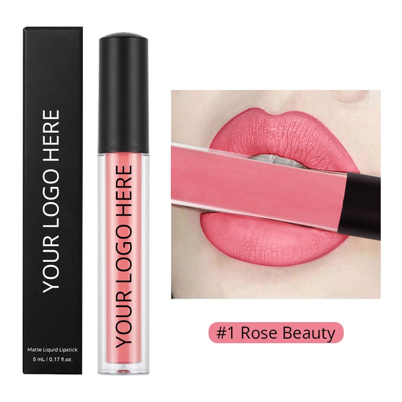 Liquid Lipstick Supplier - OEM Long-lasting Matte Waterproof Multi-Color Gel
