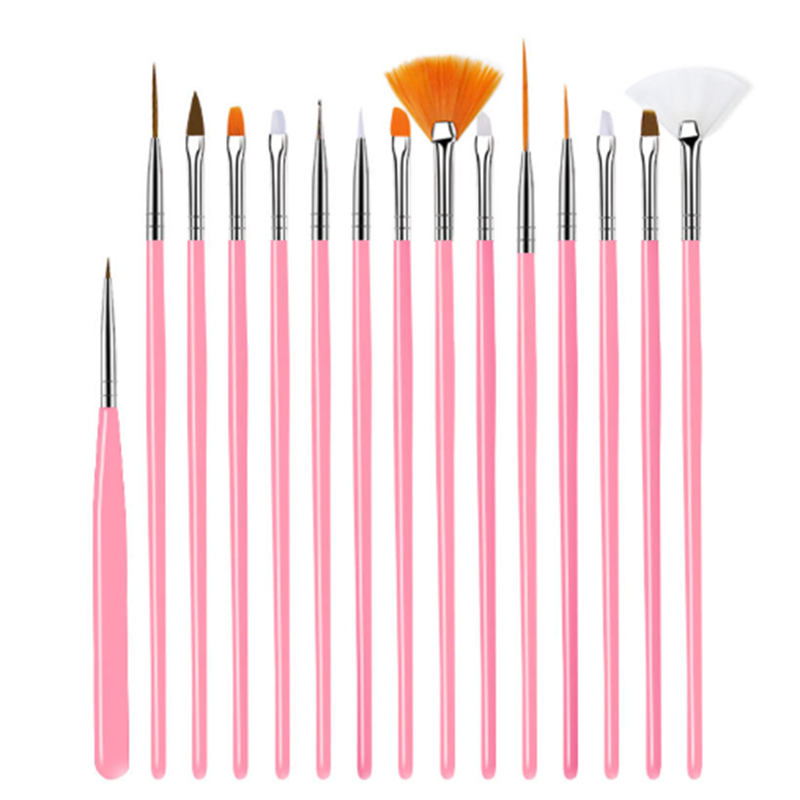 Nail Art Brush Set Factory - OEM Spiral Point Drill Flower Painting Line