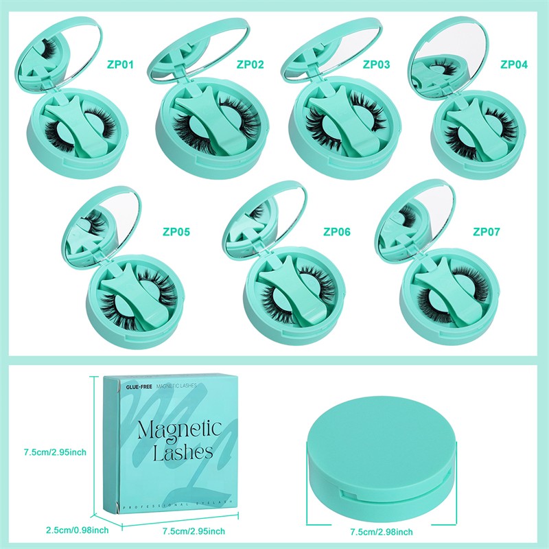 Handmade False Eyelashes Manufacturer - OEM 10 Pairs Synthetic Fiber 3D Thick Voluminous