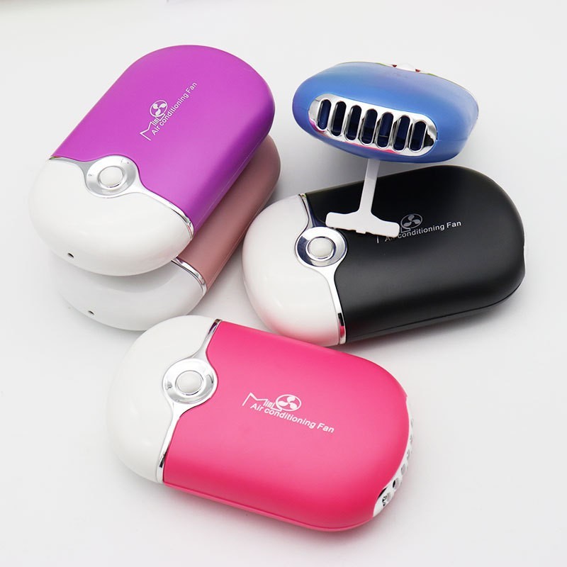 Mini Eyelash Dryer Manufacturer - OEM USB Charging Square Plastic Small Fan