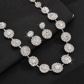 European Jewelry Factory - OEM Cross-border Drop-shaped Vintage Luxury Collar