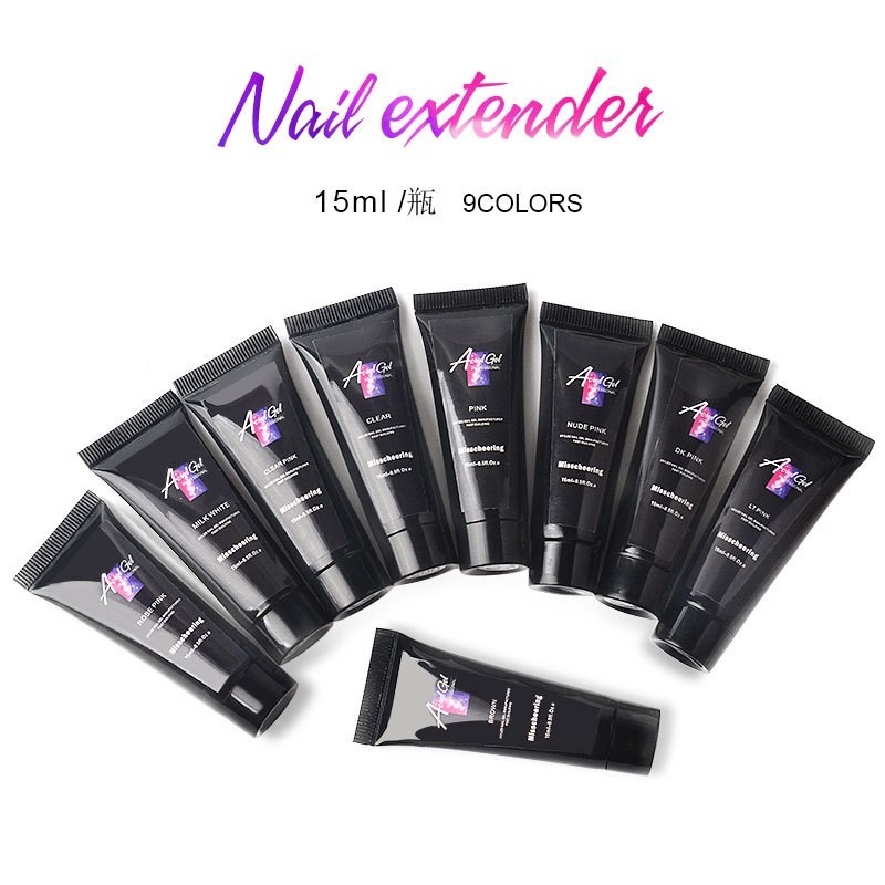 Nail Extension Gel Factory - OEM 15ml Crystal Quick UV Phototherapy Gel