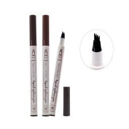 Microblading Fork Supplier - OEM Multi Colors 4 Head Waterproof Brow Pencil