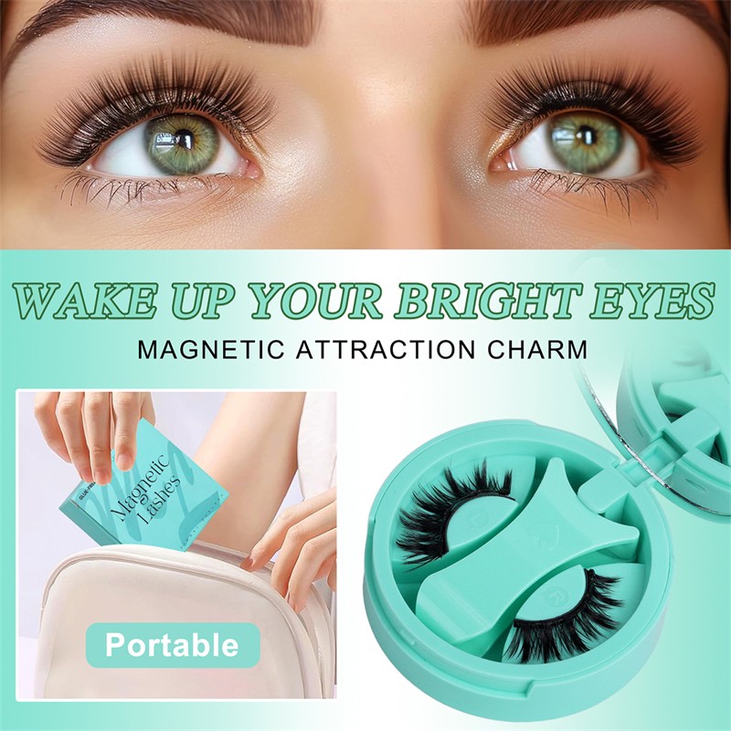 Handmade False Eyelashes Manufacturer - OEM 10 Pairs Synthetic Fiber 3D Thick Voluminous