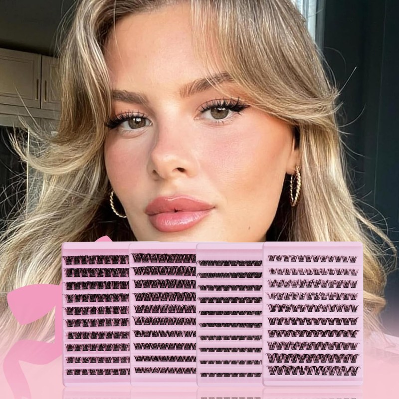 Individual Eyelash Extensions Supplier - OEM Handmade 18mm Thick Cluster Volume