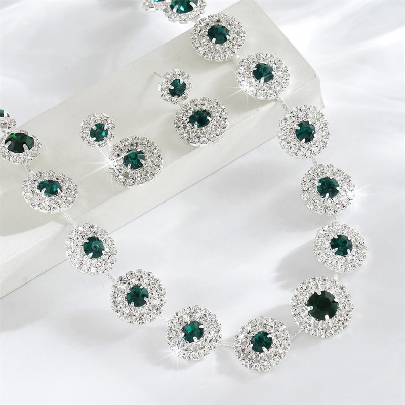 European Jewelry Factory - OEM Cross-border Drop-shaped Vintage Luxury Collar