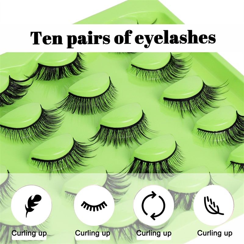 Foxlike Eyelashes Manufacturer - OEM C-Curl Stereo Warping Synthetic Hair