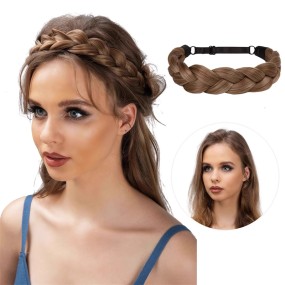 Braided Hair Bands Factory - OEM High-Temperature Silk Adjustable Natural Braids